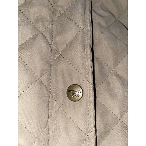 O'KEAHEYS EQUESTRIAN QUILT LIGHT BROWN SUEDE VEST WOMEN'S MEDIUM - Picture 11 of 13